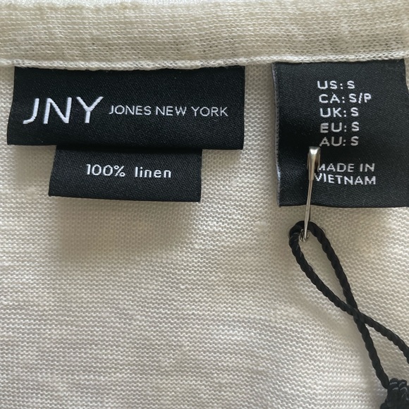 JONES NY : linen shrug - Picture 5 of 5